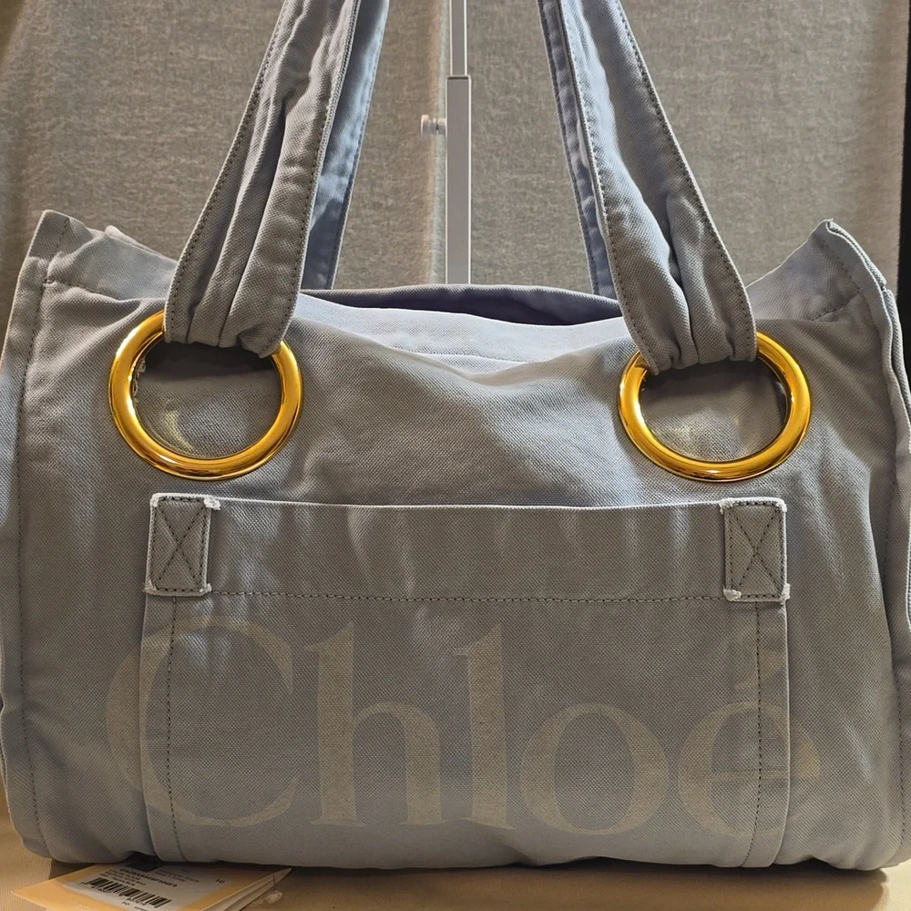 Chloe Plage Medium Tote Bag - Picture 2 of 10